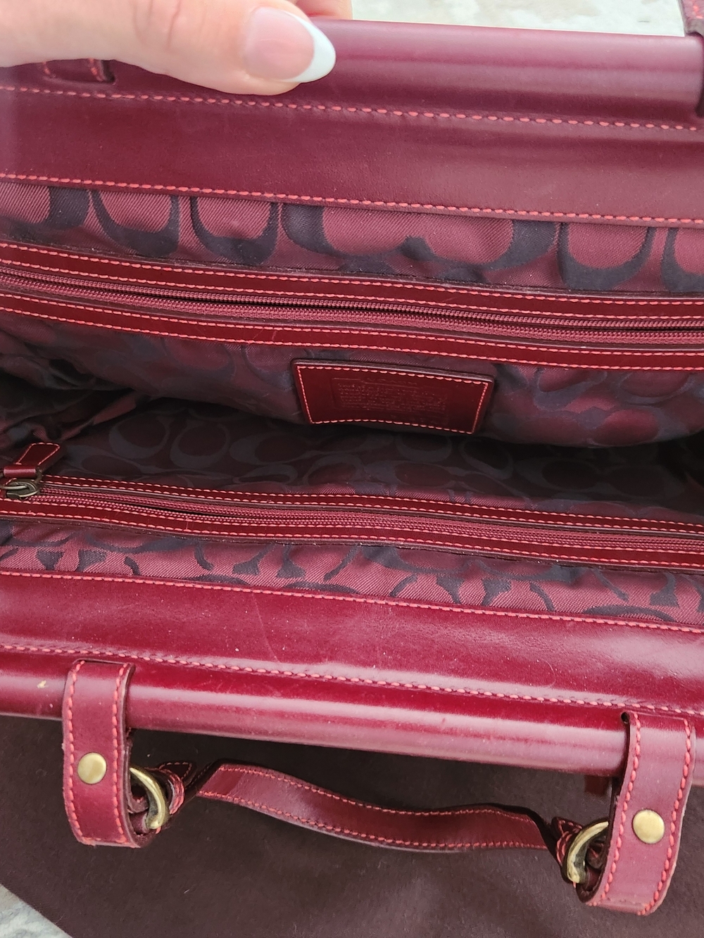 Authentic Coach Leather Satchel – Style 9749 – Excellent Condition Y2K - Picture 4 of 8